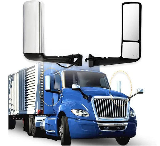 Door Mirror- International- Chrome-LH