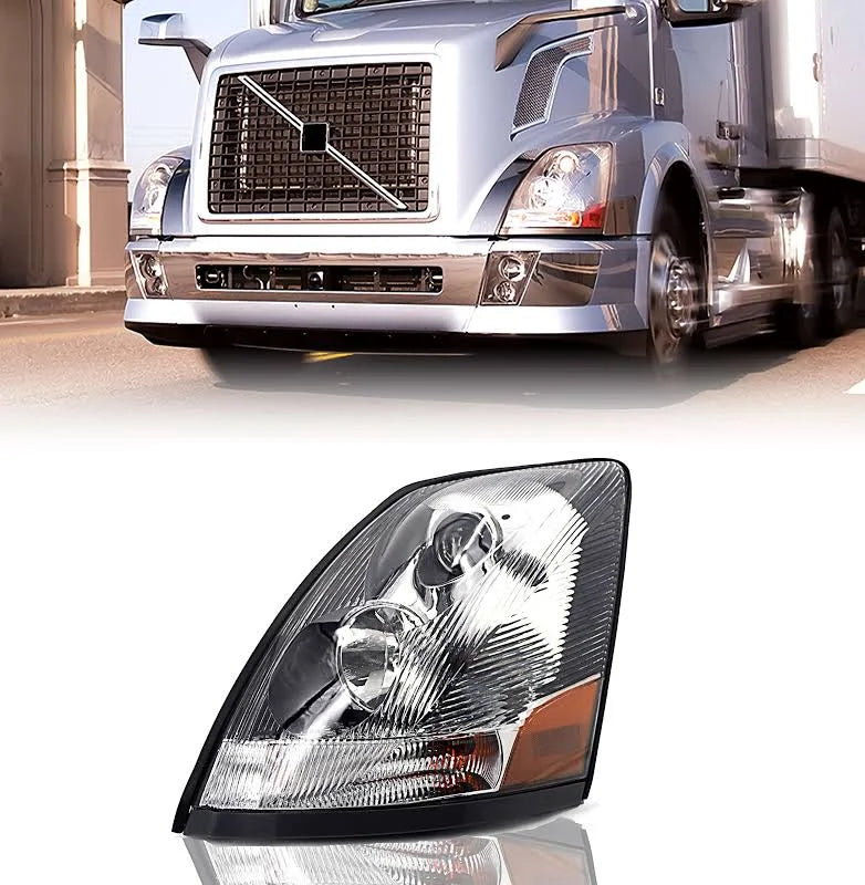 Headlight- Volvo Old Chrome-reg-RH