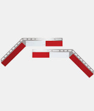 Mudflap- Angled Aluminium Strip