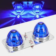 Lights-3" watermelon Light- Amber/Blue