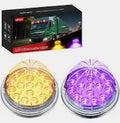 Lights-3" watermelon Light- Amber/Purple pair