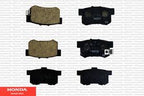 2007 honda accord rear brake pads